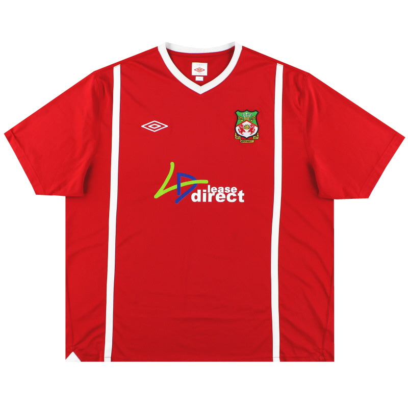 2010-11 Wrexham Umbro Home Shirt XXXL