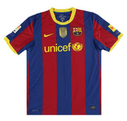 2010-11 Barcelona Nike Home Shirt Xavi #6 L
