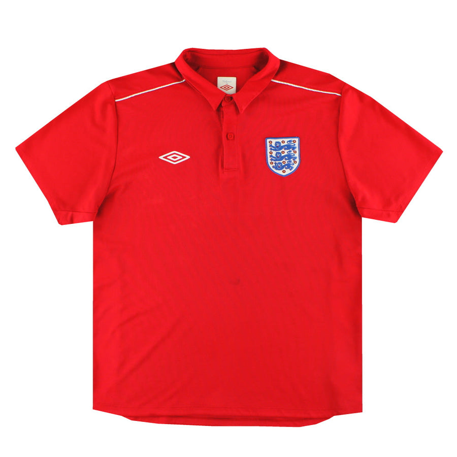 2010-11 England Umbro Polo Shirt XXL