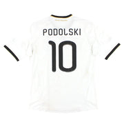 2010-11 Germany adidas Home Shirt Podolski #10 L