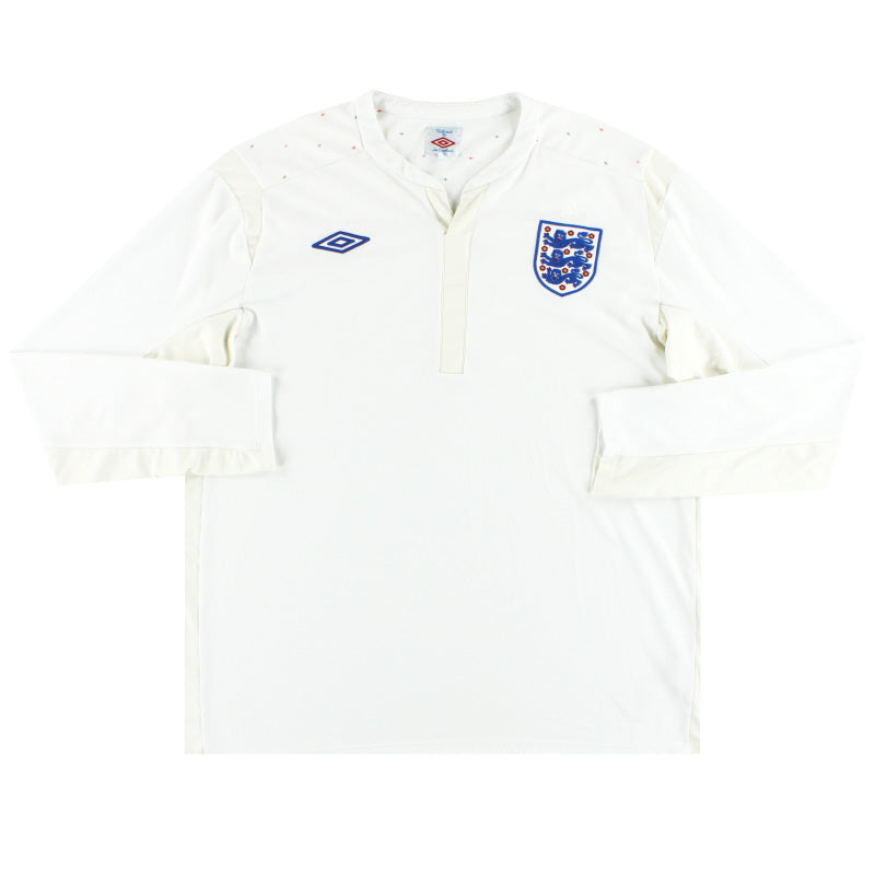 2010-12 England Umbro Home Shirt L/S