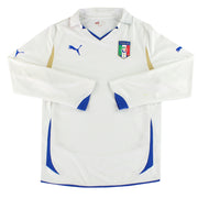 2010-12 Italy Puma Player Issue Away Shirt L/S