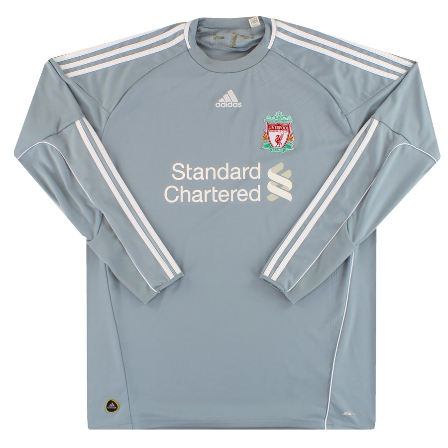 2010-12 Liverpool adidas Goalkeeper Shirt L/S XL