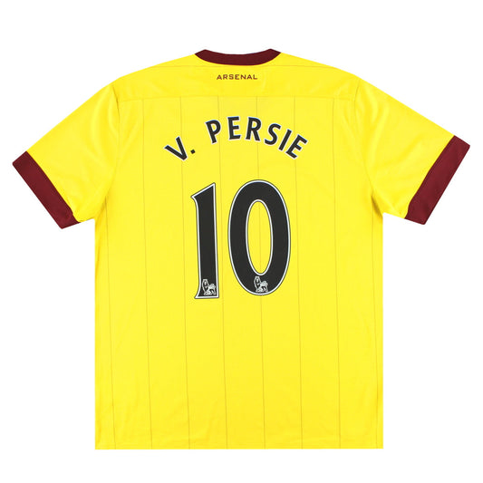 2010-13 Arsenal Nike Away Shirt v.Persie #10 XL