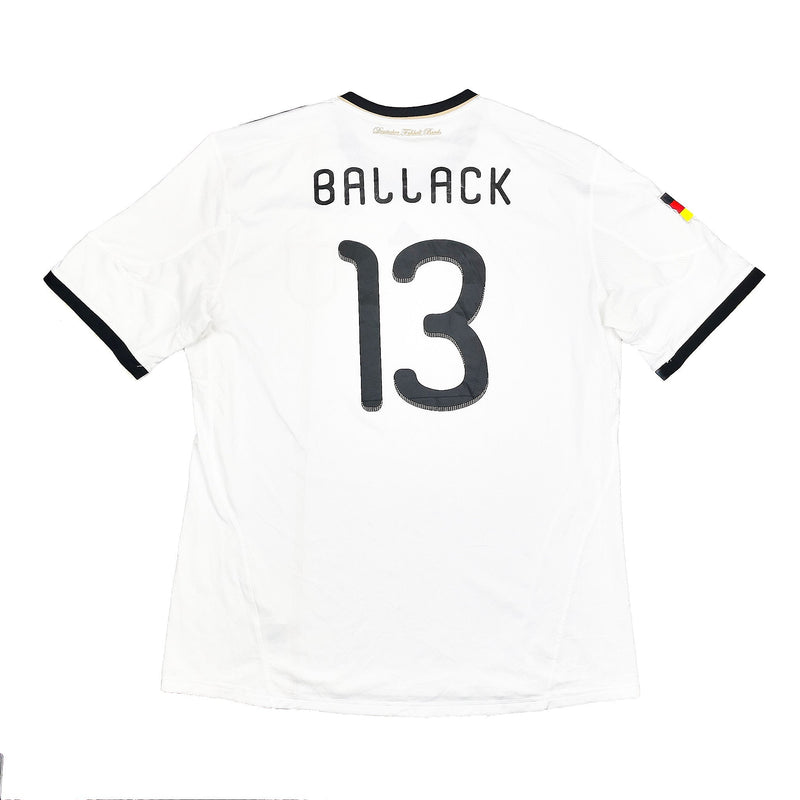2010 GERMANY BALLACK #13 HOME SHIRT (XXL) ADIDAS
