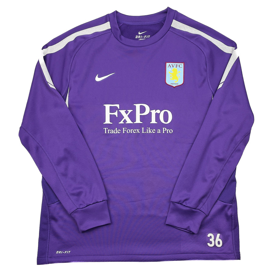 2010/11 Aston Villa #36 Player Issue Training Jumper (XL) Nike