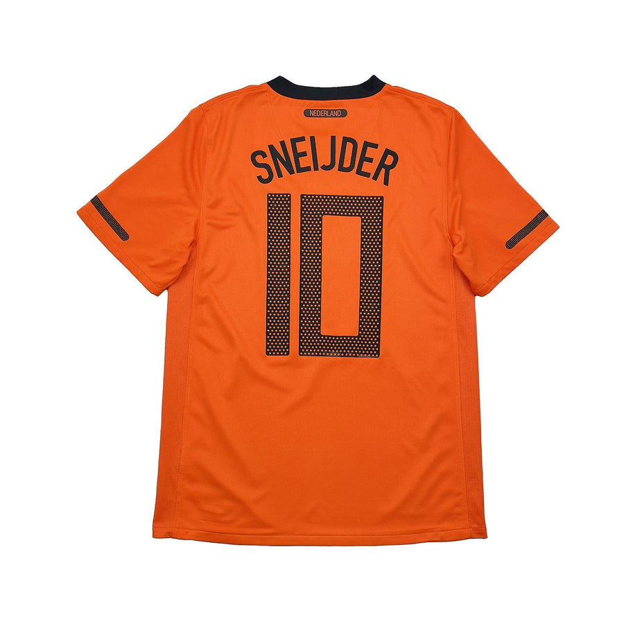 2010/11 Netherlands Sneijder #10 Home Shirt (S) Nike