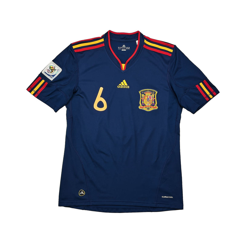 2010/11 Spain A.Iniesta #6 Away Shirt (M) Adidas