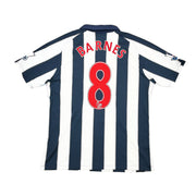 2010/11 West Brom Barnes #8 *Match Issue* Home Shirt (L) Umbro