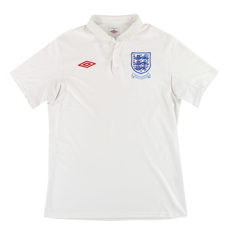 2010 England Umbro 'South Africa' Home Shirt M