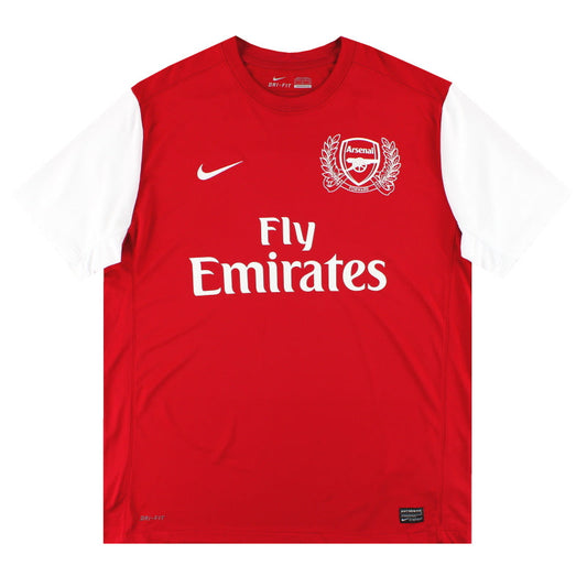 2011-12 Arsenal Nike '125th Anniversary' Home Shirt XL