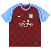 2011-12 Aston Villa Nike Home Shirt S M