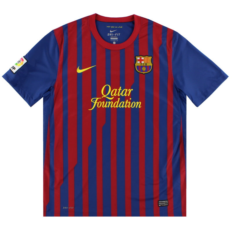 2011-12 Barcelona Nike Home Shirt L