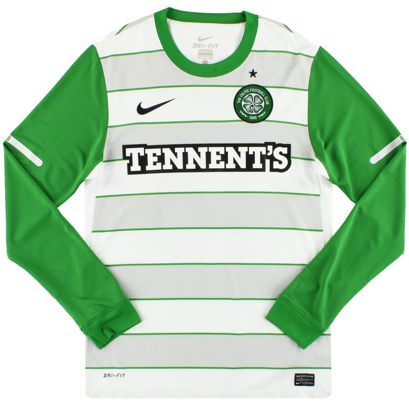 2011-12 Celtic Nike Away Shirt L/S M