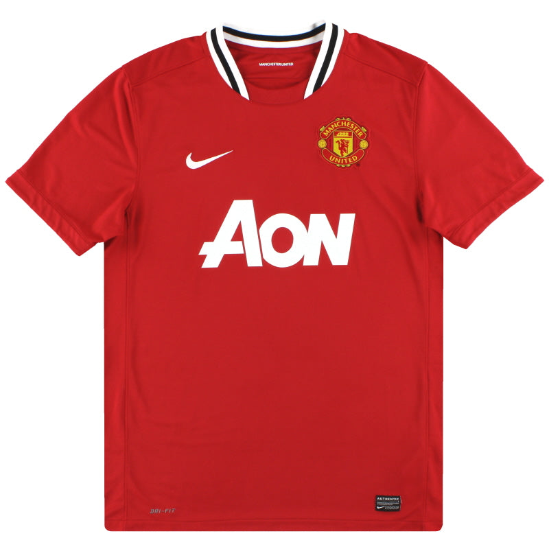 2011-12 Manchester United Nike Home Shirt XL