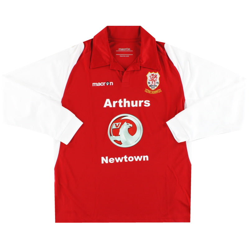 2011-12 Newtown Macron Home Shirt *As New* L/S