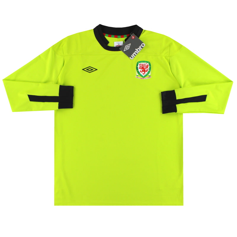 2011-12 Wales Umbro Goalkeeper Shirt *w/tags* M