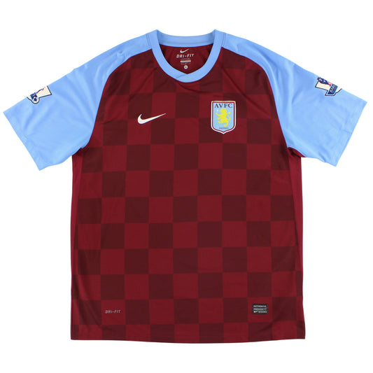 2011-12 Aston Villa Nike Home Shirt XL