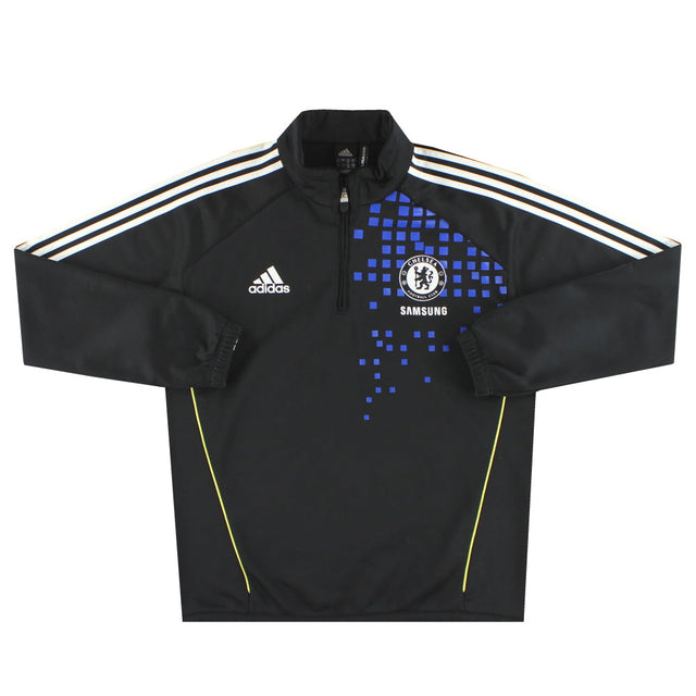 2011-12 Chelsea adidas Climawarm 1/4 Zip Top L