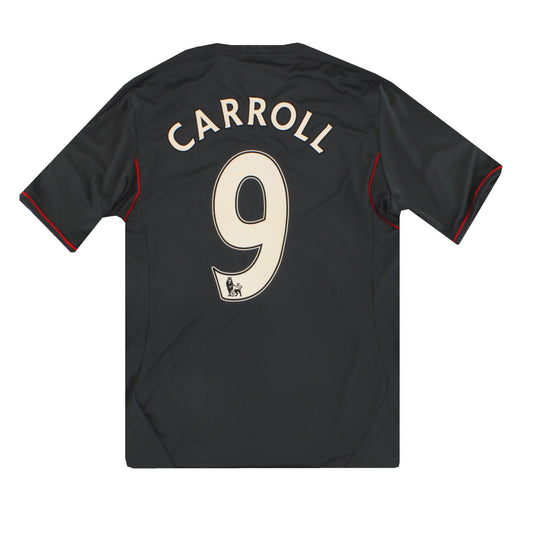 2011-12 Liverpool adidas Away Shirt Carroll #9 M