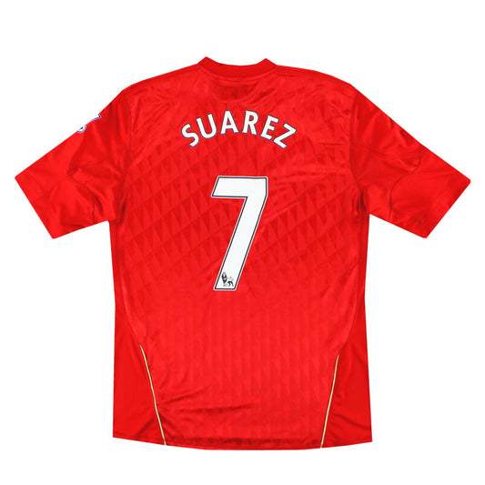 2011-12 Liverpool adidas Away Shirt Suarez #7 *w/tags* S