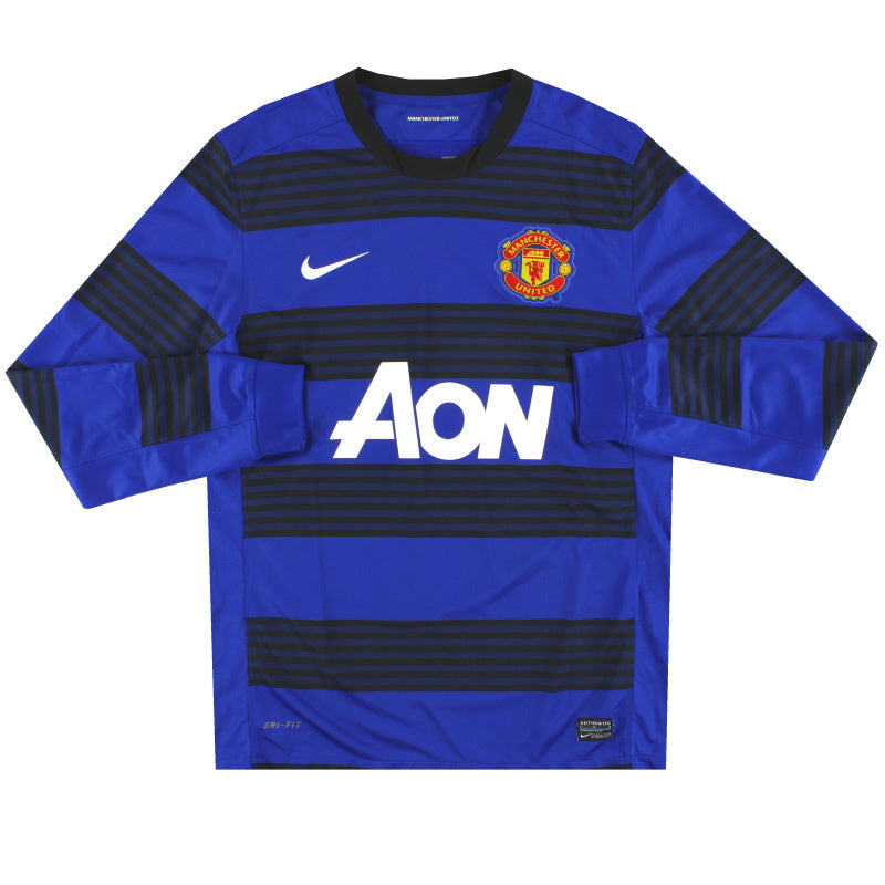 2011-13 Manchester United Nike Away Shirt *Mint* L/S