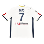 2011/12 Sochaux Dias #7 L/S *Match Worn* Away Shirt (XL) Lotto