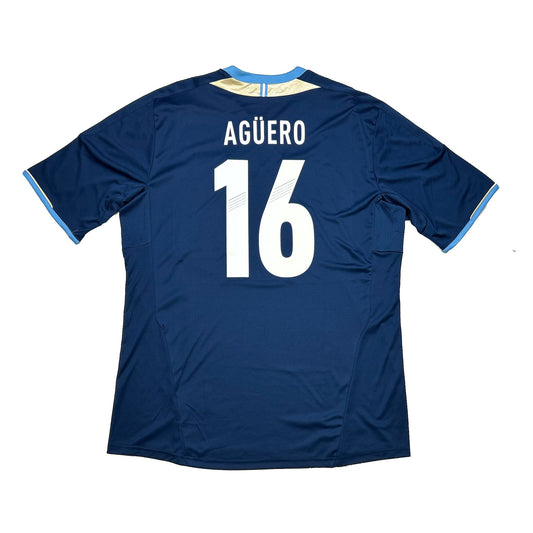 2011/13 Argentina Aguero #16 Away Shirt (XL) Adidas