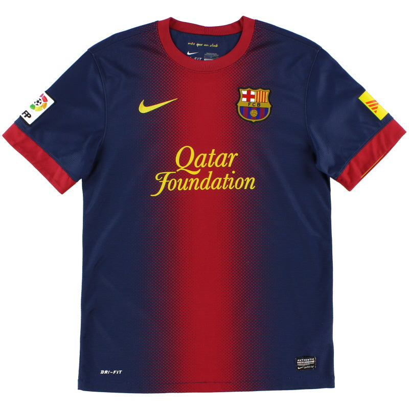 2012-13 Barcelona Nike Home Shirt *Mint* XXL