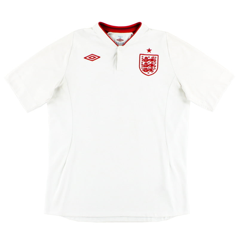 2012-13 England Umbro Home Shirt XL