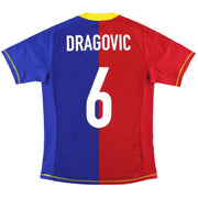 2012-13 FC Basel adidas Home Shirt Dragovic #6 Y
