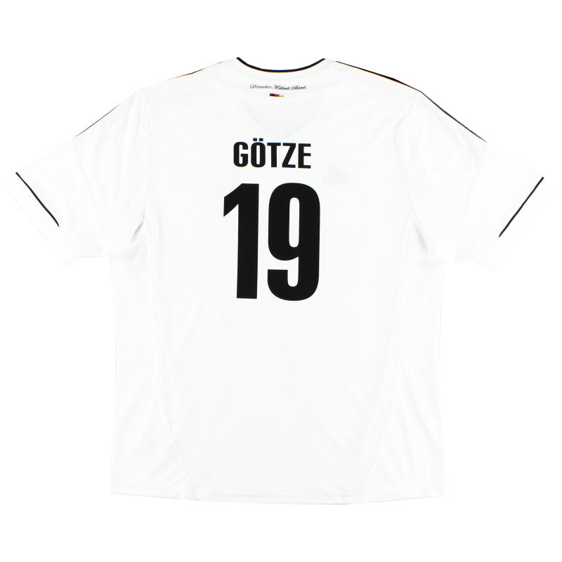 2012-13 Germany Home Shirt Gotze #19 XL