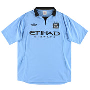2012-13 Manchester City Umbro Home Shirt L