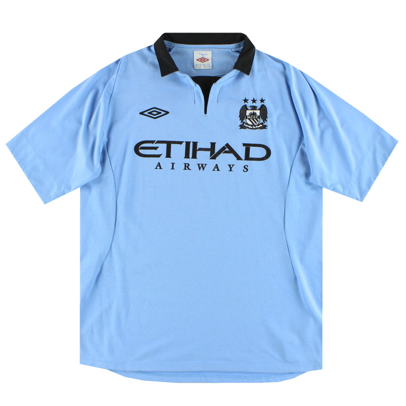 2012-13 Manchester City Umbro Home Shirt L