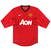 2012-13 Manchester United Home Shirt L/S