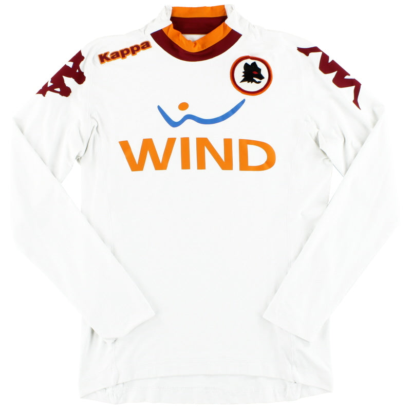 2012-13 Roma Kappa Player Issue Away Shirt L/S *Mint* XL