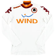 2012-13 Roma Kappa Player Issue Away Shirt L/S *Mint* XL