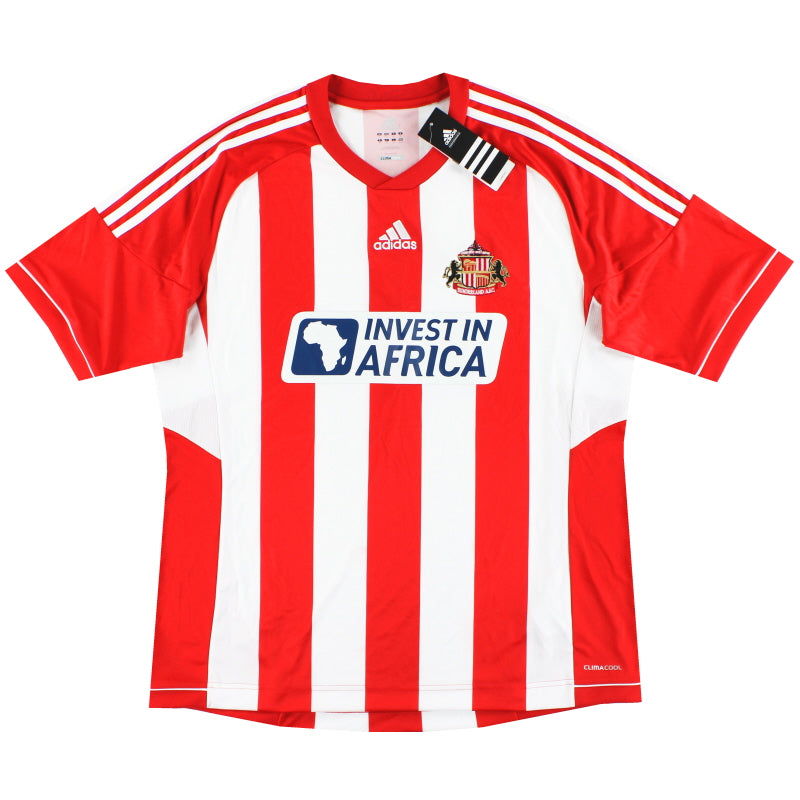 2012-13 Sunderland adidas Home Shirt *w/tags* XXL