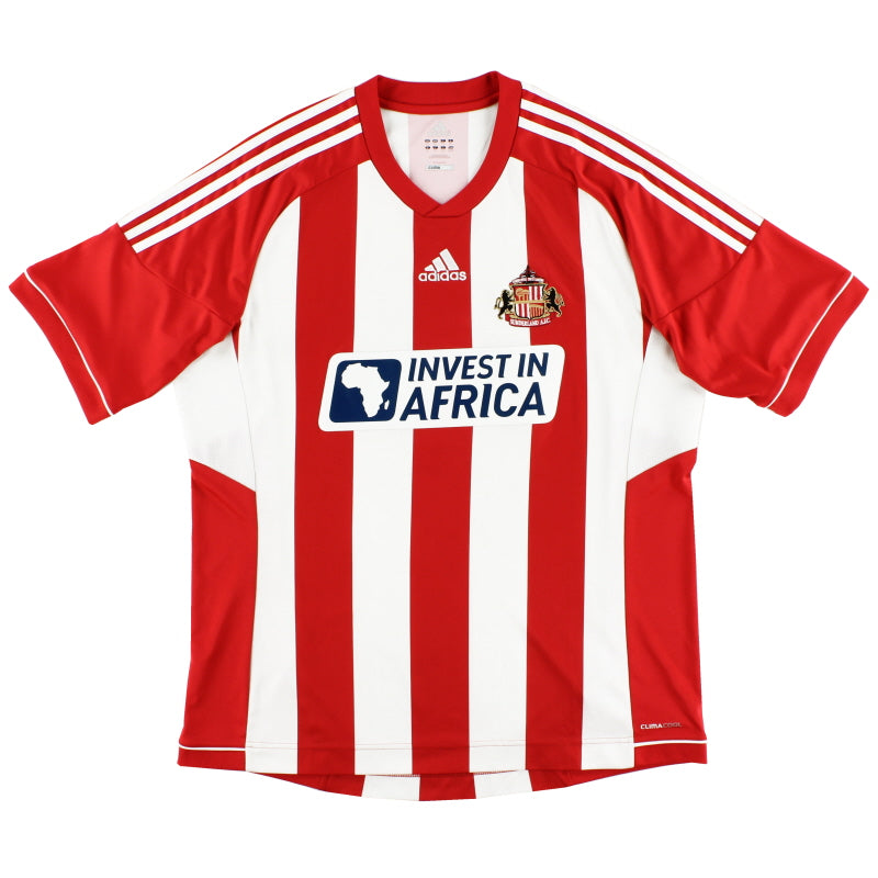 2012-13 Sunderland adidas Home Shirt L