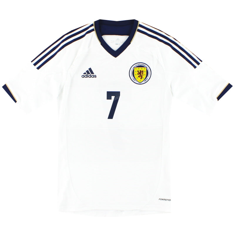 2012-14 Scotland adidas Formotion Player Issue Away Shirt *As New* S