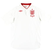 2012 England Umbro 'Poland/Ukraine' Home Shirt XXL