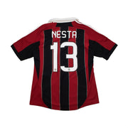 2012/13 AC Milan Nesta #13 Home Shirt (M) Adidas