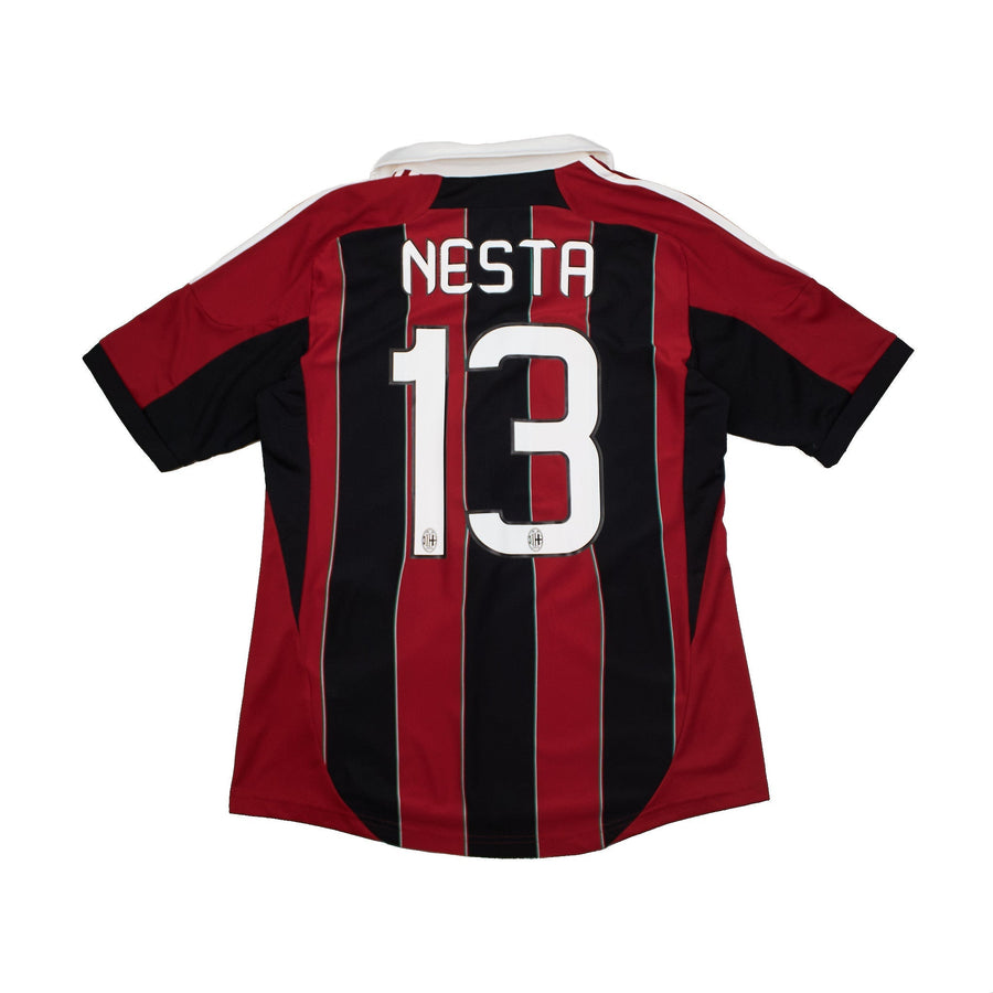 2012/13 AC Milan Nesta #13 Home Shirt (M) Adidas