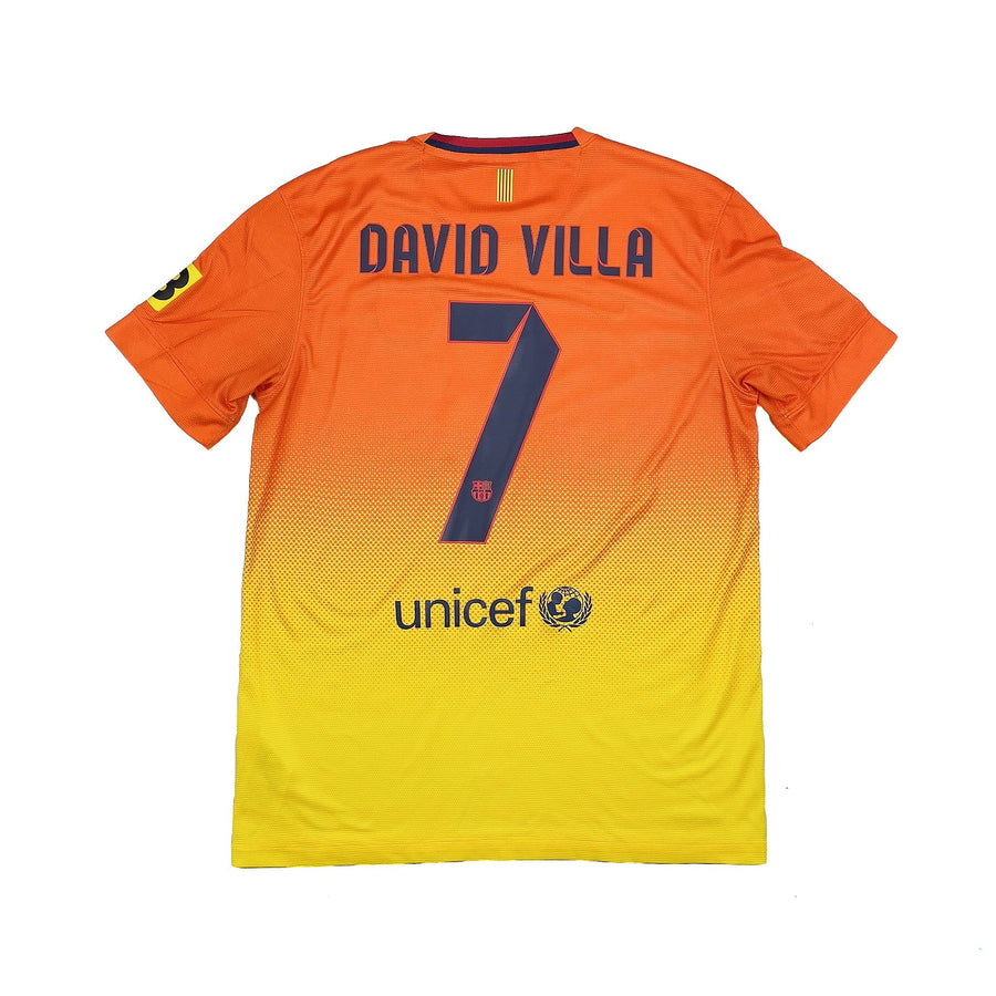 2012/13 Barcelona David Villa #7 Away Shirt (M) Nike
