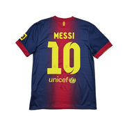 2012/13 Barcelona Messi #10 Home Shirt (S) Nike