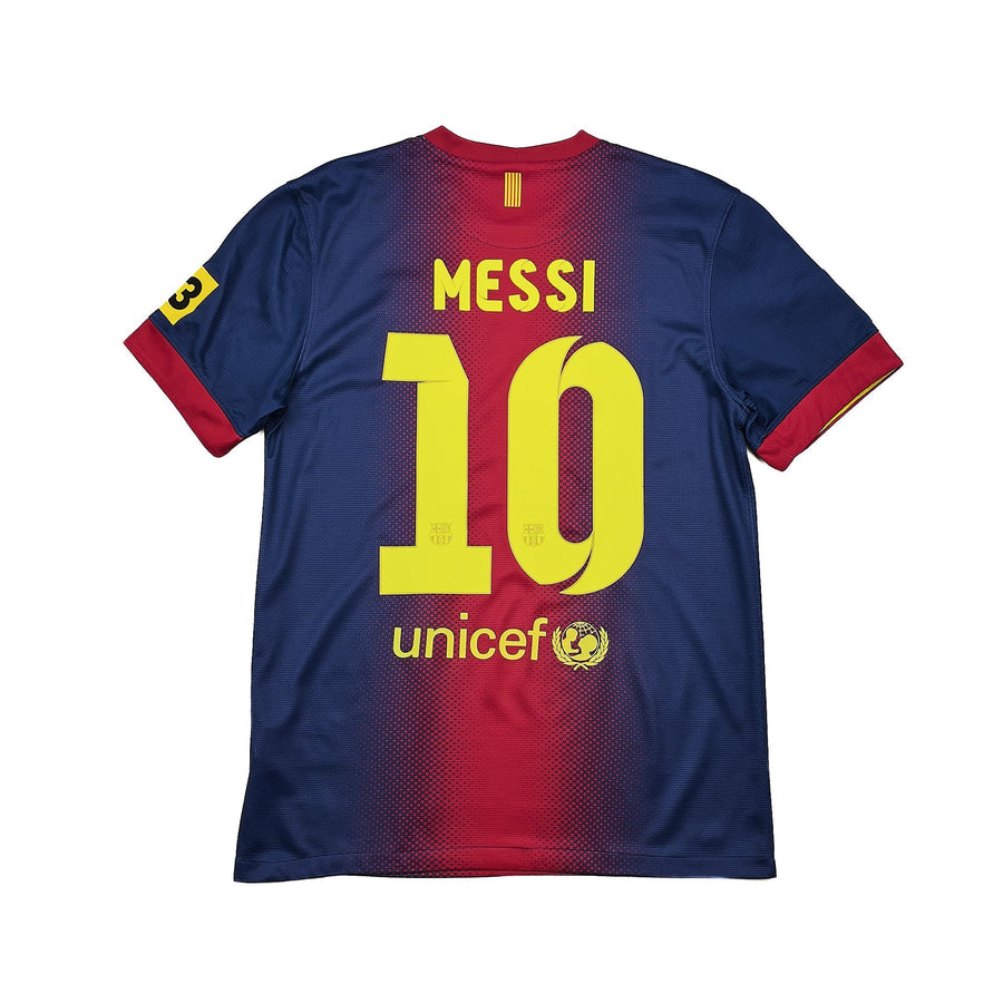 2012/13 Barcelona Messi #10 Home Shirt (S) Nike