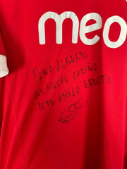 2012/13 Benfica Ernesto #44 *Player Issue* Signed Home Shirt (L) Adidas