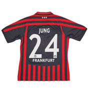 2012/13 Eintracht Frankfurt Home Jung #24 Home Shirt (S) Jako