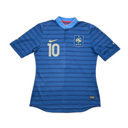 2012/13 France Benzema #10 Authentic Home Shirt (L) Nike