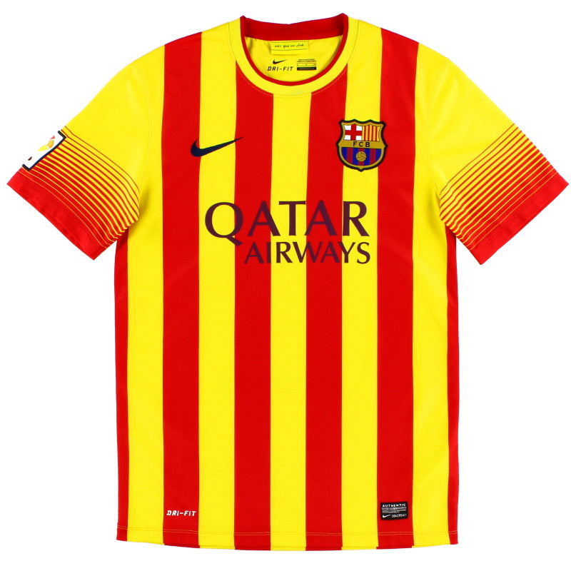 2013-14 Barcelona Nike Away Shirt *Mint* M